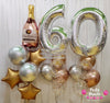 Forever Amazing! ~ Jumbo Number Birthday Balloon Bouquet Set #203