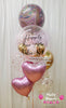 Pastel Romance ~ Bespoke Bubble Balloon Bouquet #400