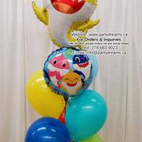 Baby Shark Fun!~ Birthday Balloon Bouquet #343