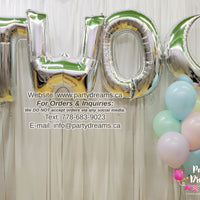 "TWO" the Moon! ~ Birthday Balloon Bouquet - #209