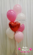 Smile For Me ~ Proposal & Love You Balloon Bouquet #272