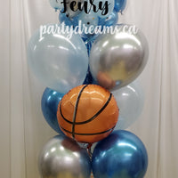 Basketball Lover ~ Bespoke Bubble Balloon Bouquet #152