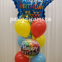 Birthday Balloon Bouquet #GBB04