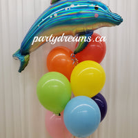 Dolphin Party! ~ Birthday Balloon Bouquet #85