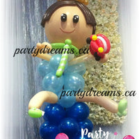 Balloon Sculpture - 1st Birthday Prince (Jumbo) #BP41