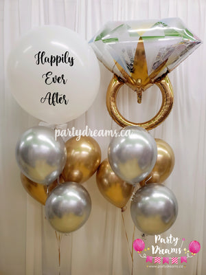 Wedding, Anniversary & Engagement Balloon Bouquets