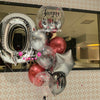 Ruby Lumina ~ Number & Bespoke Bubble Balloon Bouquet Set #686