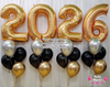 Deluxe Number Foil Balloon Set - Gold #211