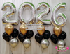 Deluxe Number Foil Balloon Set - Silver #211-B