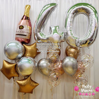 Forever Amazing! ~ Jumbo Number Birthday Balloon Bouquet Set #203