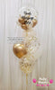 Shimmering Bliss ~ Bespoke Bubble Balloon Bouquet #405