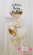 Baby Blessing ~ Welcome Baby Bespoke Bubble Balloon Bouquet #404