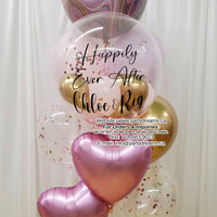 Pastel Romance ~ Bespoke Bubble Balloon Bouquet #400