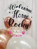 Welcome Home Elegance ~ Bespoke Bubble Balloon Bouquet Set #603