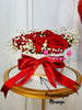 Beloved ~ Valentine's Day 2026 Fresh Roses & Balloons Set #V12