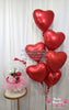 The Promise ~ Valentine's Day 2026 Floral Bubble Balloons Set #V15