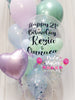 Pastel Flutter ~ Bespoke Bubble Balloon Bouquet #646