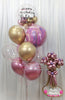 Jewel Blossom ~ Bespoke Bubble Balloon Bouquet #680