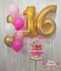Ballet Élan ~ Bespoke Flower Balloon Bouquet #802