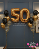 Number Birthday Confetti Balloon Bouquet Set #81