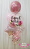 Pink Moment ~ Bespoke Bubble Balloon Bouquet #679