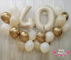 Sand Grace ~ Birthday Number Balloon Bouquet Set #689