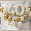 Sand Grace ~ Birthday Number Balloon Bouquet Set #689