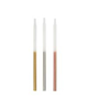 Metallic Dipped Assorted Candles