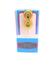 Gold Mini Numeral "8" Candle