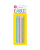 Pastel Assorted Spiral Candles