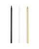 Black, Gold & White Assorted Candles