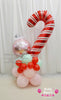 Sweet Stripe Joy ~ Christmas Handcrafted Balloon Bouquet #XMAS07