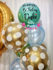 Aurora Verde ~ Number & Bespoke Orbz Balloon Bouquet Set #623