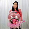 Bloom Allure ~ Bespoke Flower Balloon Bouquet #658