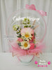 Blush Élan ~ Bespoke Flower Balloon Bouquet #642