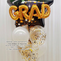 Sparkle Success ~ Graduation Balloon Bouquet #374