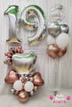 Sweet Poise ~ Number & Bespoke Bubble Balloon Bouquet Set #672