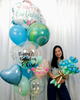 Aurelia Garden ~ Bespoke Bubble Balloon Bouquet #676