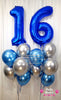 Number Birthday Balloon Bouquet Set #302