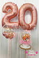Fairy Bloom Symphony ~ Bespoke Flower Balloon Bouquet Set #675