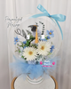 Breeze Serenade ~ Bespoke Flower Balloon Bouquet #672