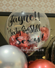 Ruby Lumina ~ Number & Bespoke Bubble Balloon Bouquet Set #686
