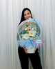 Breeze Serenade ~ Bespoke Flower Balloon Bouquet #672