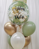 Sage Delight ~ Bespoke Bubble Balloon Bouquet #506