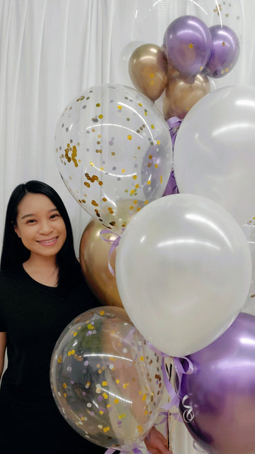 Helium Balloon Bouquet Delivery Surrey New Wesminster Delta Burnaby
