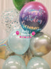 Wondrous Wishes ~ Bespoke Ombre Orbz Birthday Balloon Bouquet Set #124