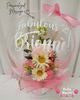 Blush Élan ~ Bespoke Flower Balloon Bouquet #642