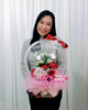 Rose Allure ~ Bespoke Flower Balloon Bouquet #629
