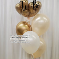 Bridal Bliss ~ Bespoke Bubble Balloon Bouquet #384