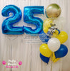Amalfi Coast Party! ~ Jumbo Number & Bespoke Bubble Balloon Bouquet Set #339